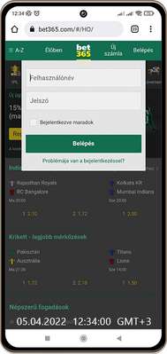 bet365 belepes